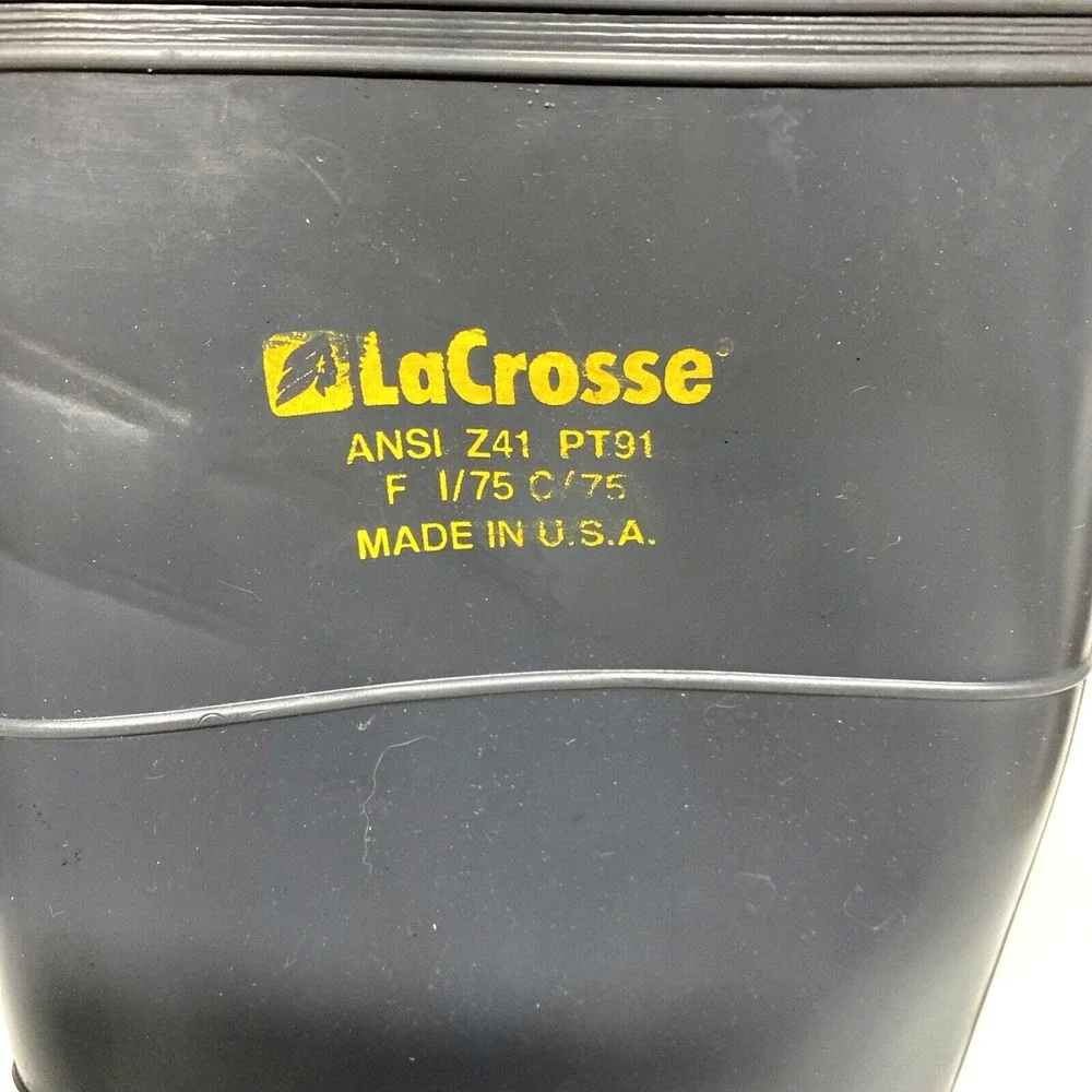 Lacrosse Rubber Boots Steel Toe‎ Safety Work Ansi Z41 PT91 USA Mens Size 5